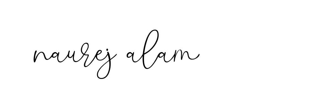 Signature of naurej-alam