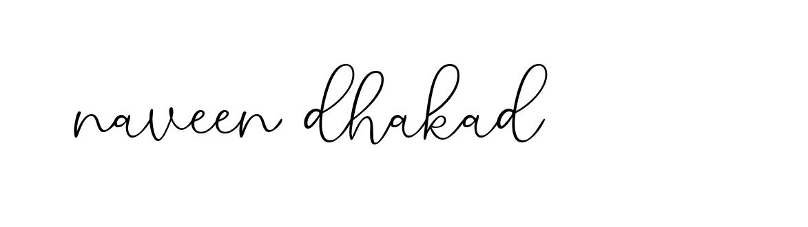 Signature of naveen-dhakad