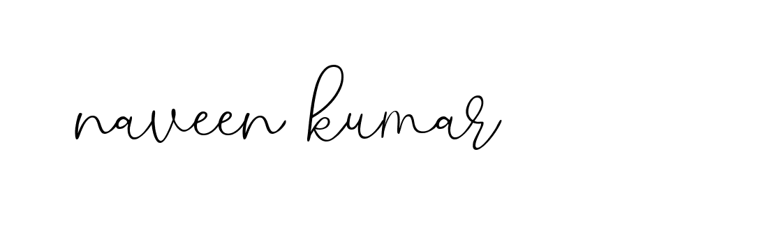 Signature of naveen-kumar