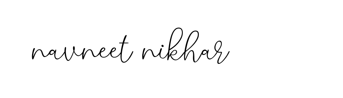 Signature of navneet-nikhar