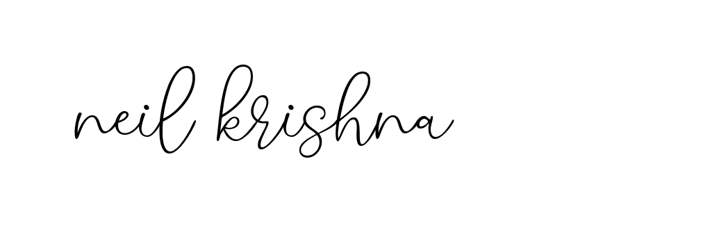 Signature of neil-krishna