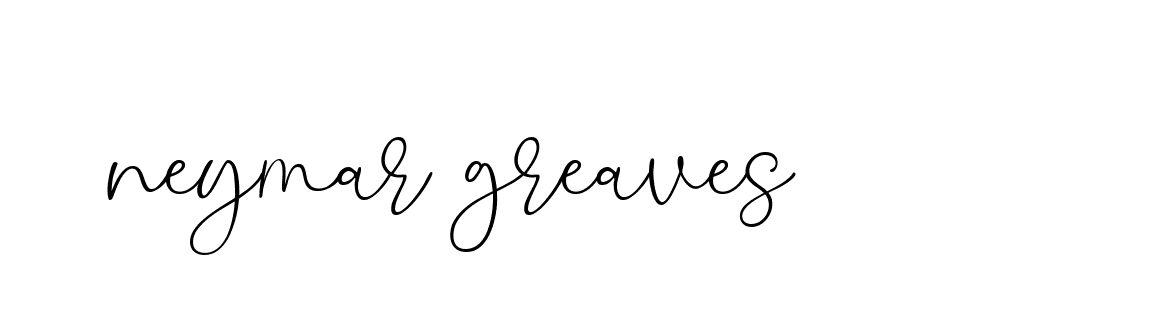 Signature of neymar-greaves