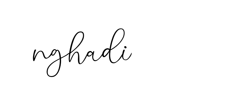 Signature of nghadi