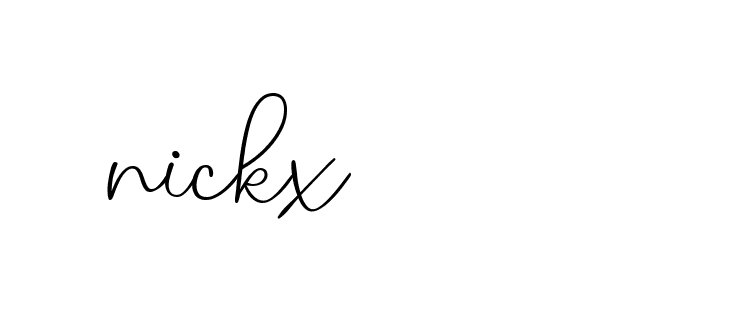 Signature of nickx