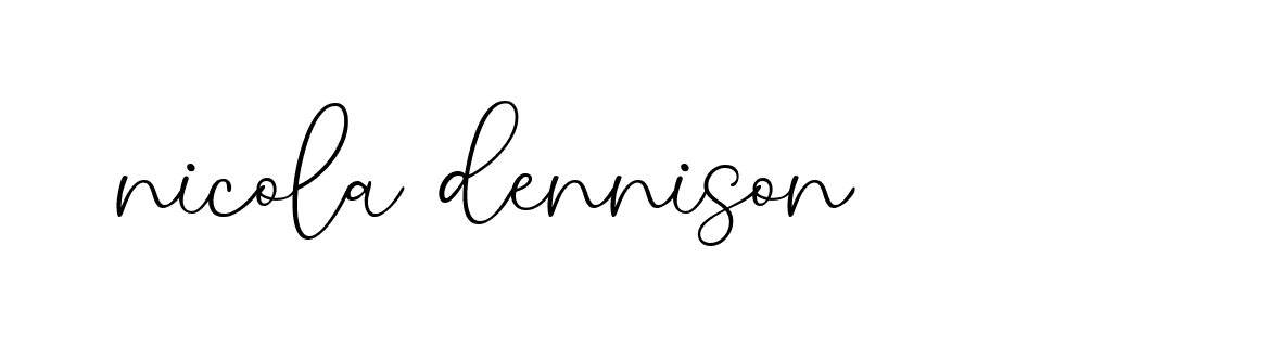 Signature of nicola-dennison