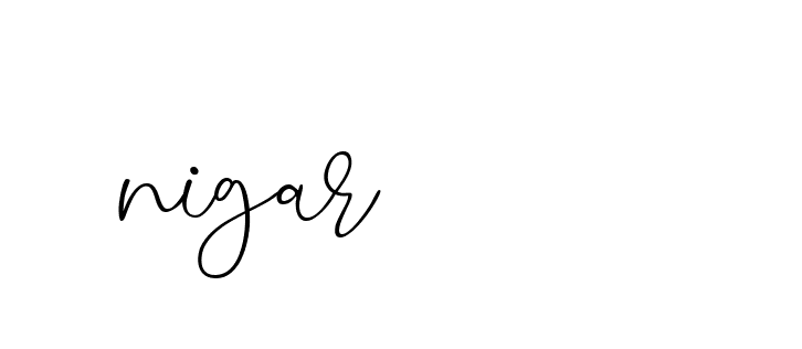 Signature of nigar