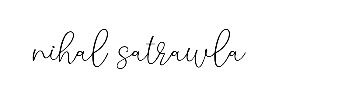 Signature of nihal-satrawla