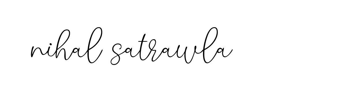 Signature of nihal-satrawla-