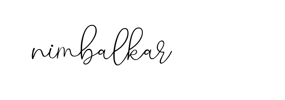 Signature of nimbalkar