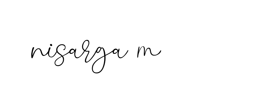 Signature of nisarga-m