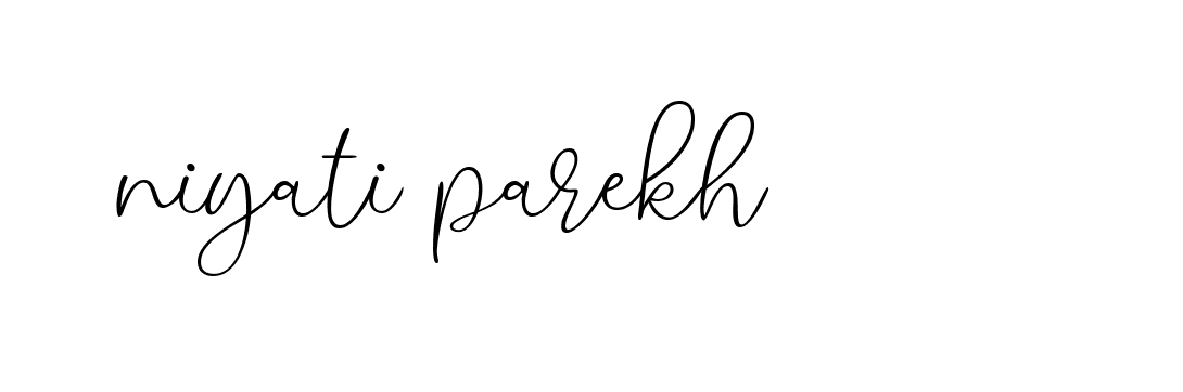 Signature of niyati-parekh