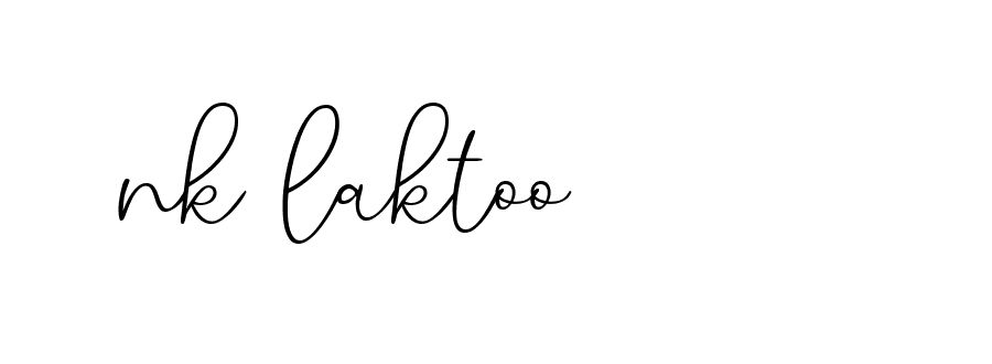 Signature of nk-laktoo