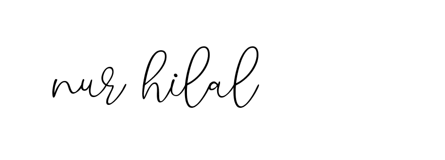 Signature of nur-hilal