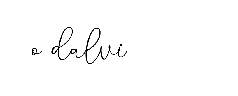 Signature of o-dalvi