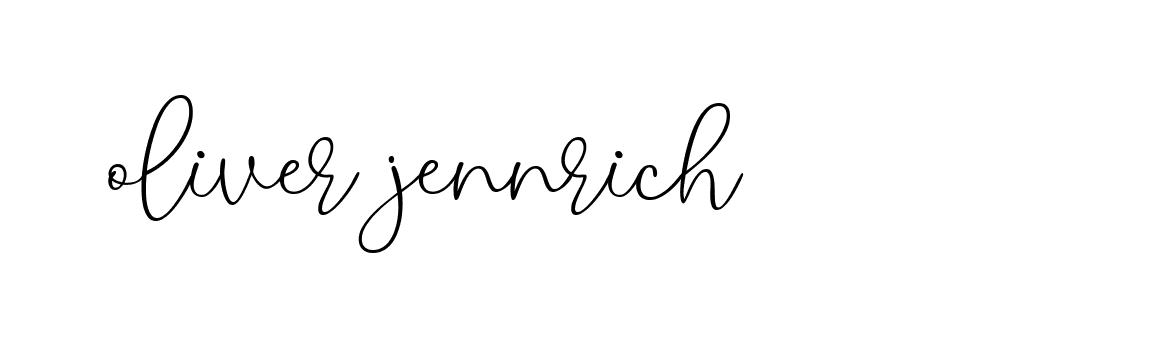 Signature of oliver-jennrich-