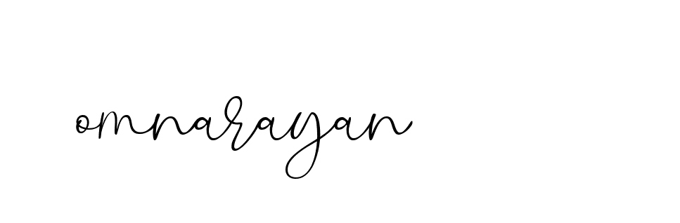 Signature of omnarayan