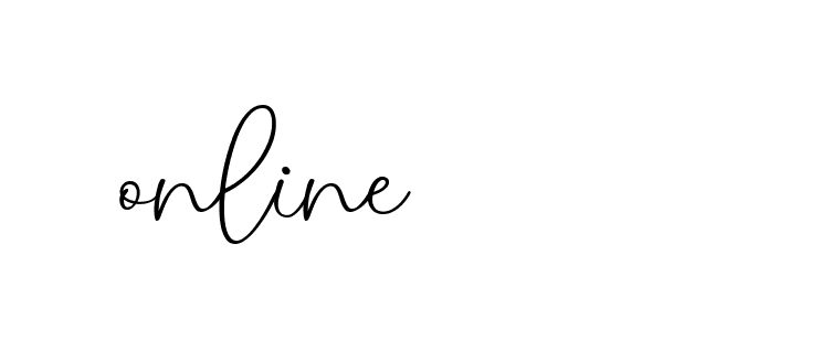 Signature of online