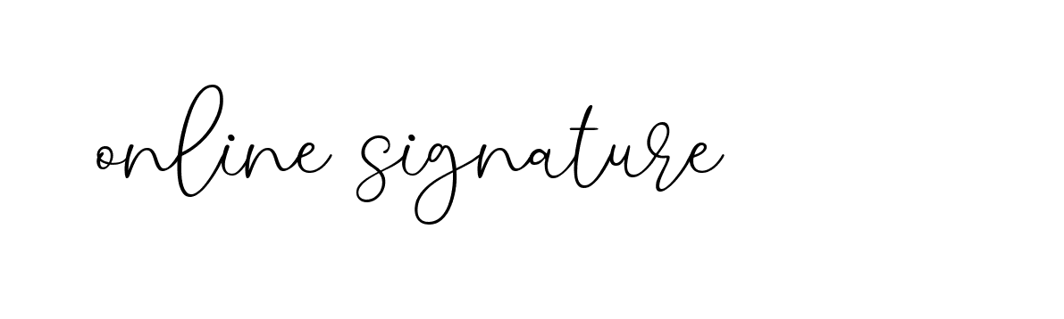 Signature of online-signature