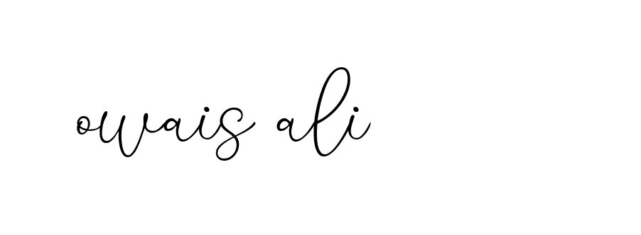 Signature of owais-ali