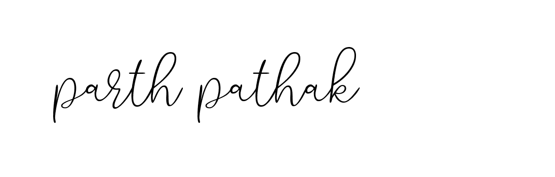 Signature of parth-pathak