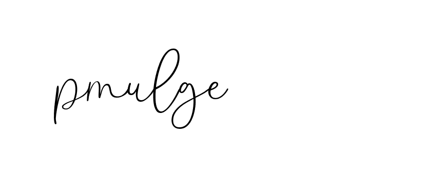 Signature of pmulge