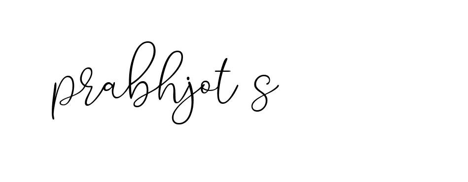 Signature of prabhjot-s