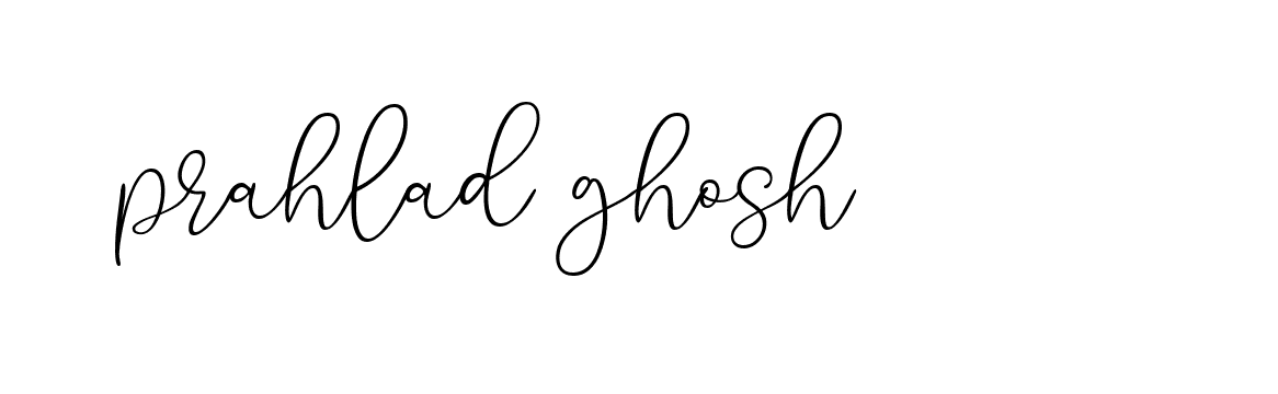 Signature of prahlad-ghosh