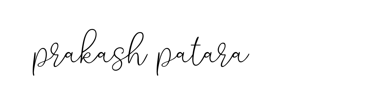 Signature of prakash-patara