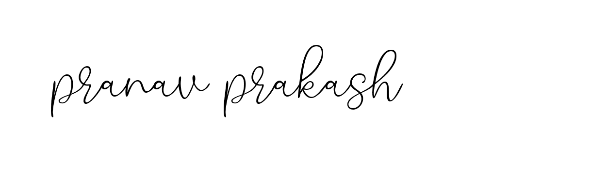 Signature of pranav-prakash-