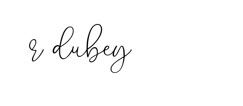 Signature of r-dubey