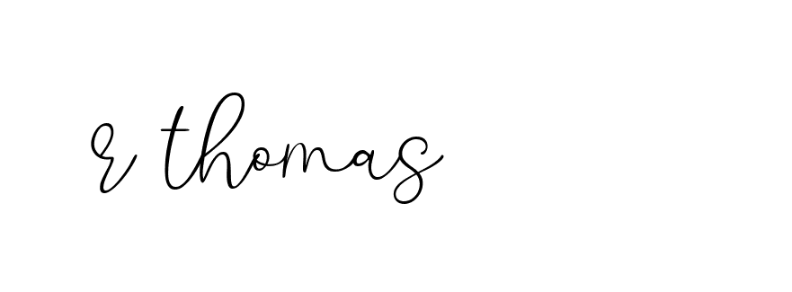 Signature of r-thomas