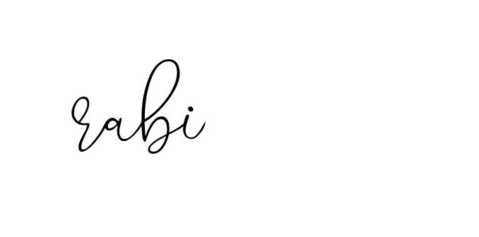 Signature of rabi