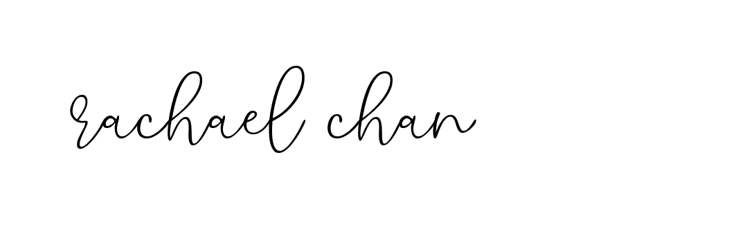 Signature of rachael-chan