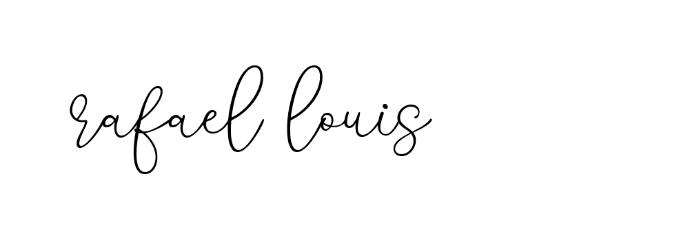 Signature of rafael-louis