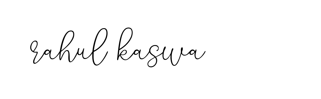 Signature of rahul-kaswa