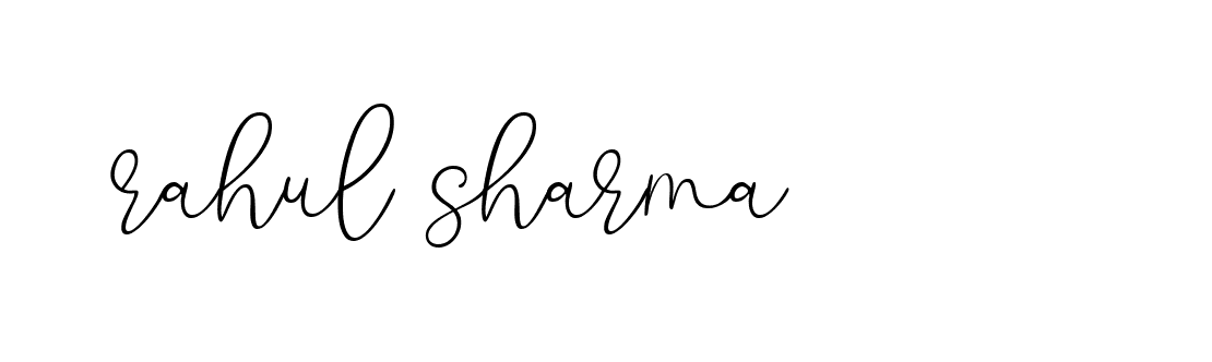 Signature of rahul-sharma