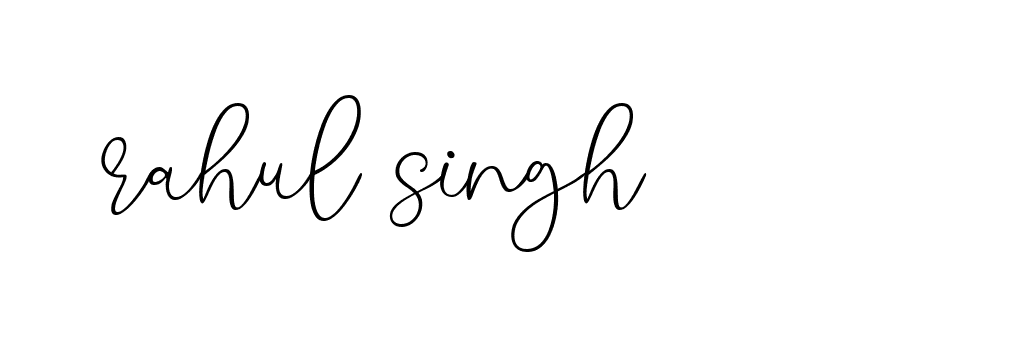 Signature of rahul-singh