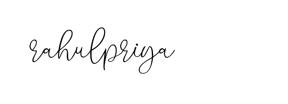 Signature of rahulpriya