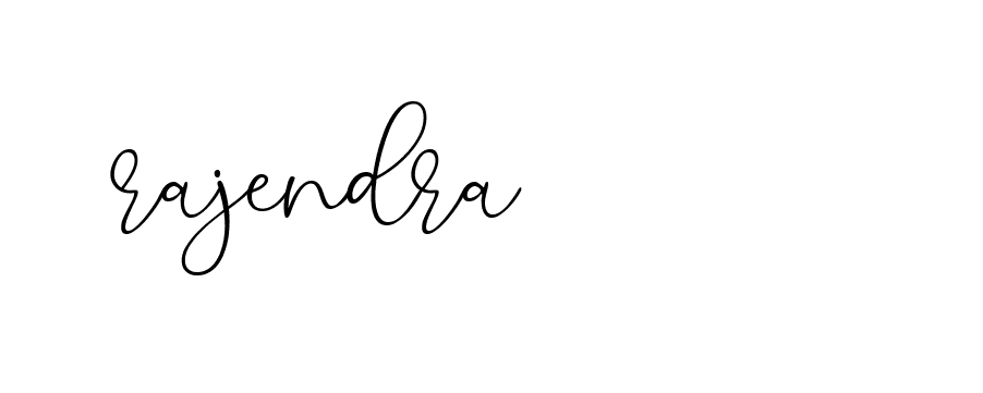 Signature of rajendra-