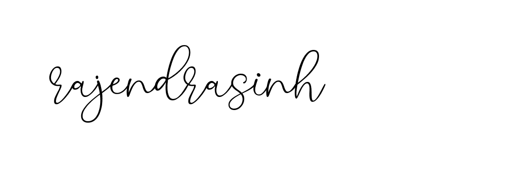 Signature of rajendrasinh