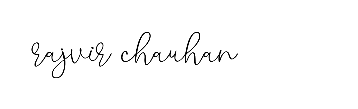 Signature of rajvir-chauhan