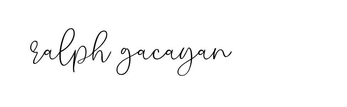 Signature of ralph-gacayan