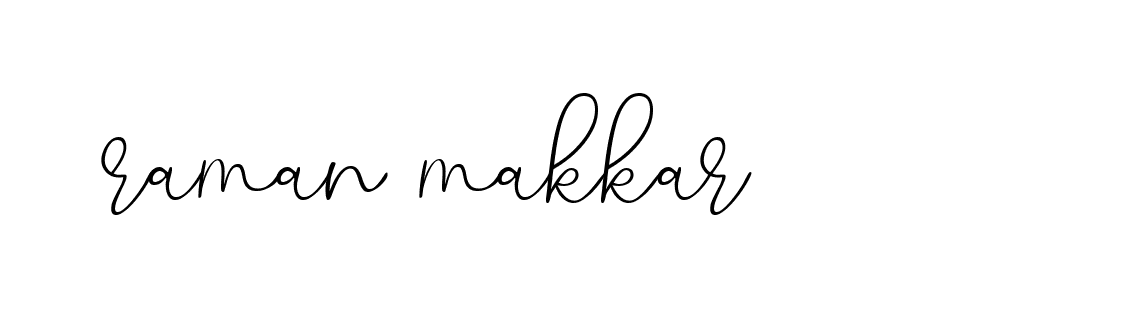 Signature of raman-makkar