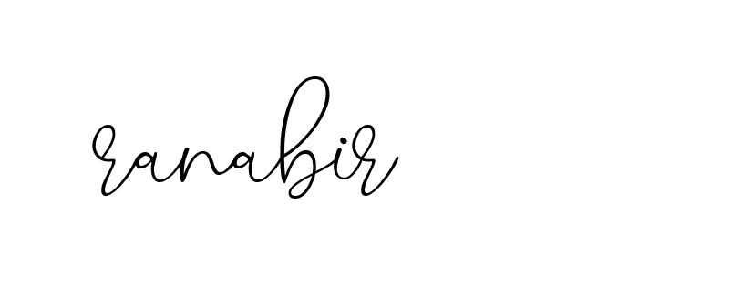 Signature of ranabir