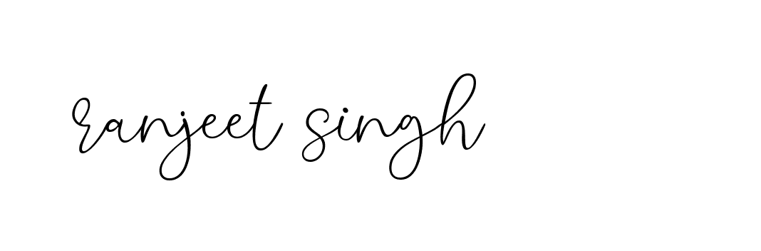 Signature of ranjeet-singh