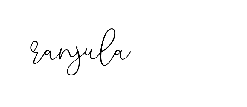 Signature of ranjula