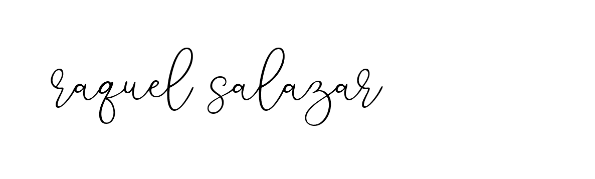 Signature of raquel-salazar-