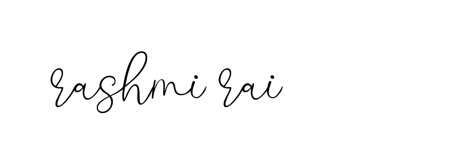 Signature of rashmi-rai