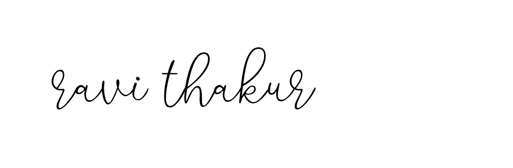 Signature of ravi-thakur