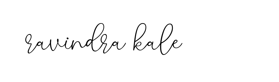 Signature of ravindra-kale